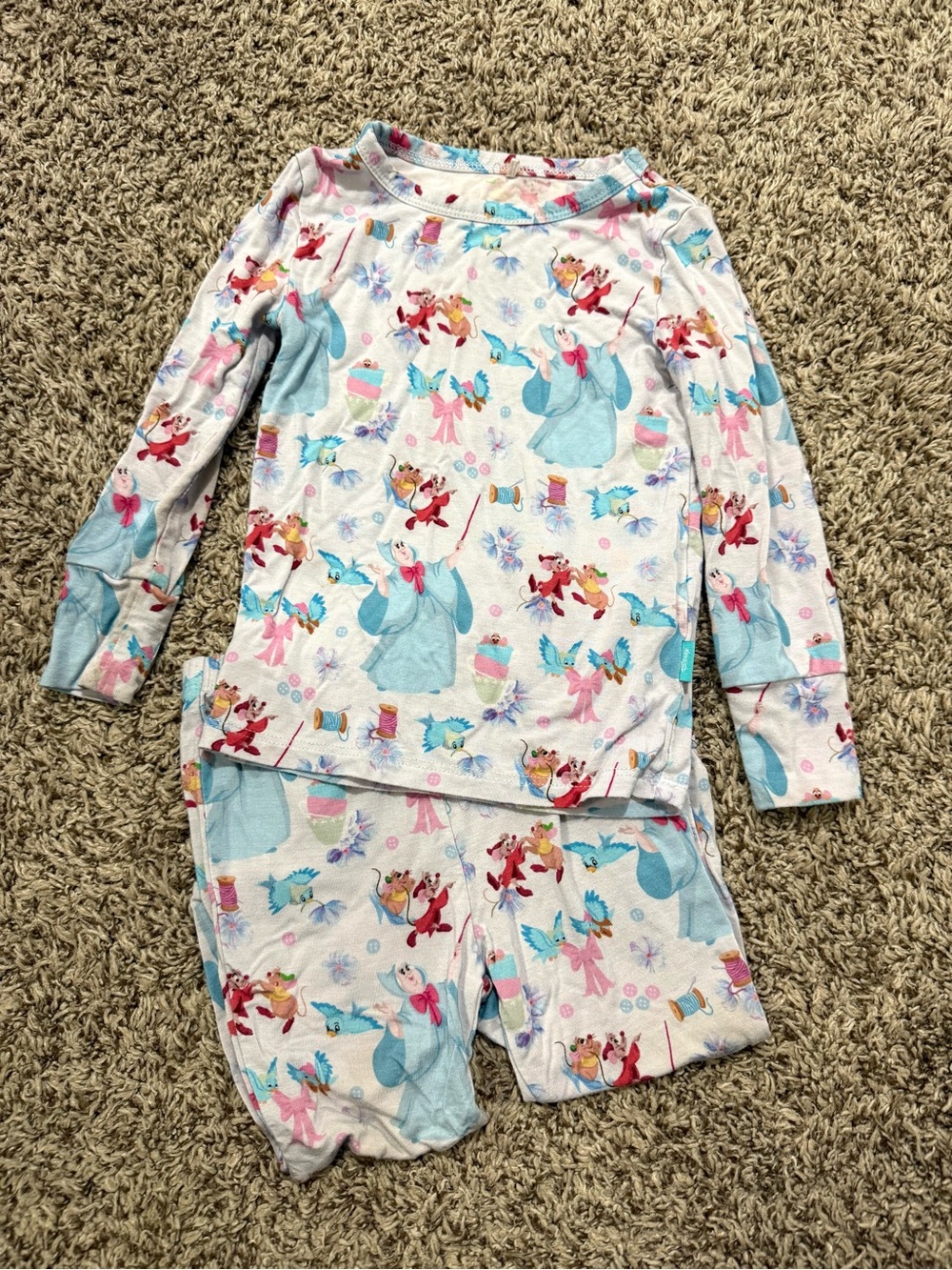 Posh Peanut Disney Princess Pajama Set